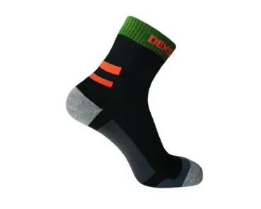 Dexshell_Running_Socken_gruen_orange_seite
