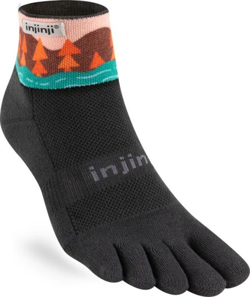 Injinji Trail Midweight Mini Crew Artist Designed